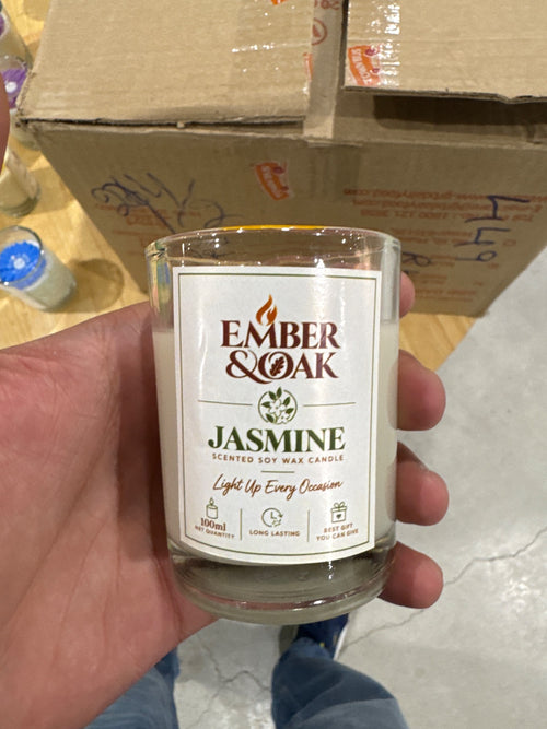 120 ml jasmine scented candle